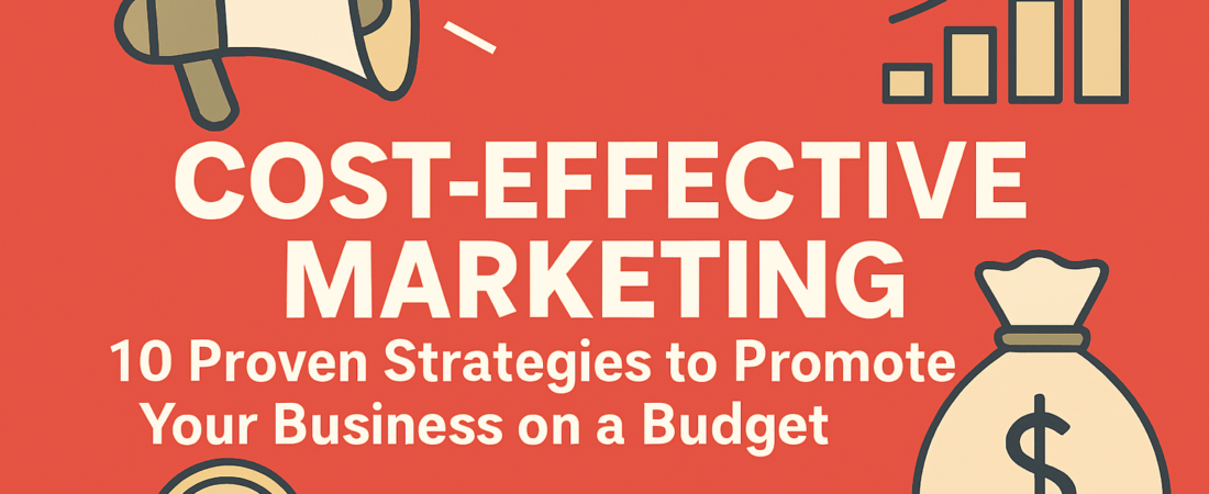 Cost-Effective Marketing: 10 Proven Strategies to Promote Your Business on a Budget
